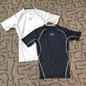 2 Mens Under Armor Shirts SIZE M